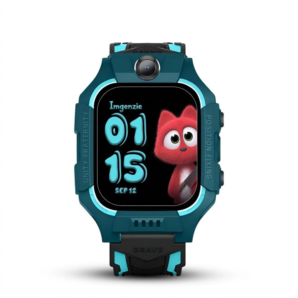 Kids Smart Watch, 2G/3G Connectivity, Two-Way Calling, Voice Calling, GPS Tracker, SOS Function, Camera & Water Rasistence, Smartwatch for Kids - Boys & Girls